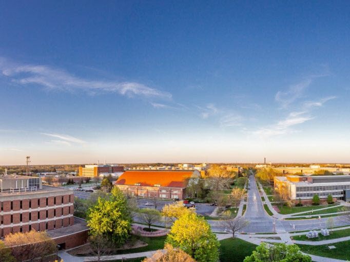 Ames, Iowa aerial shot