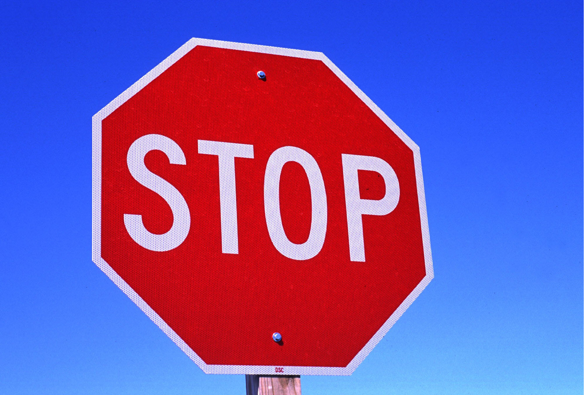 Stop sign