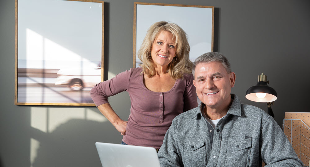 Pete Seyfer and Megan Turner from Alliant Energy PowerHouse